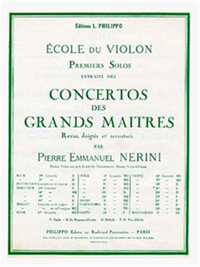 Solo n°1 du concerto n°20